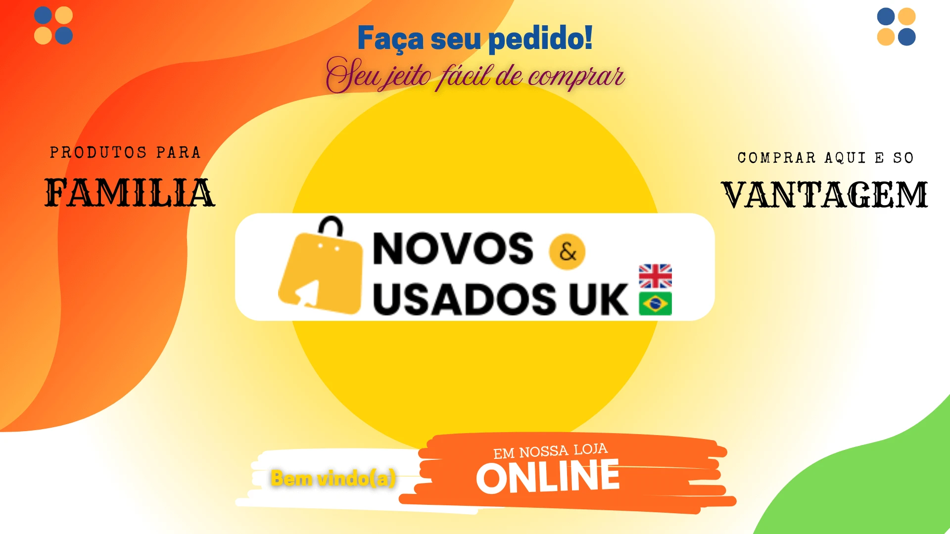 Boas vindas